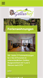 Mobile Screenshot of gallushof.de