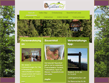 Tablet Screenshot of gallushof.de